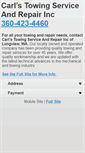 Mobile Screenshot of carlstowinglongview.com
